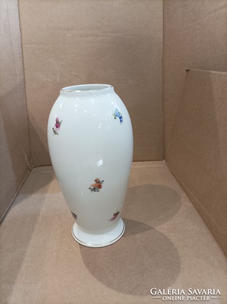 Herend porcelain vase, flawless, 18 cm, as a gift.