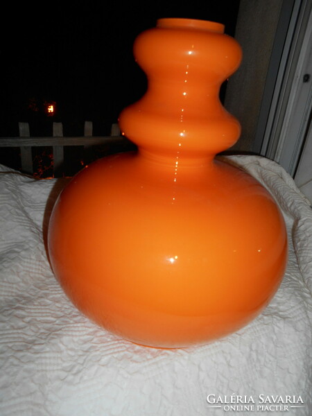 Retro nagy méretű lámpa búra 2 rétegű üvegből-28 cm