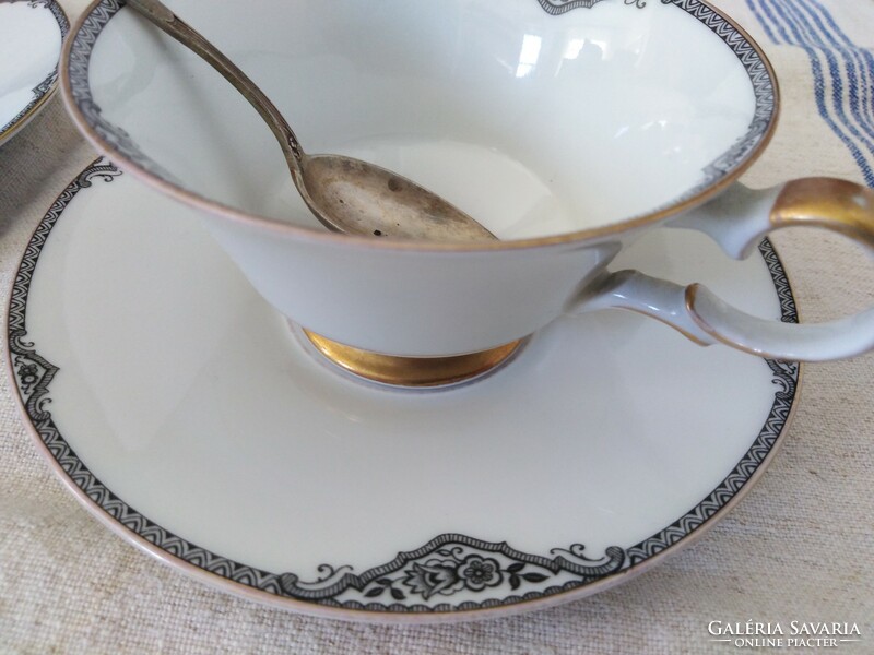 Bavaria - porcelán reggeliző szett, /kávés, teás