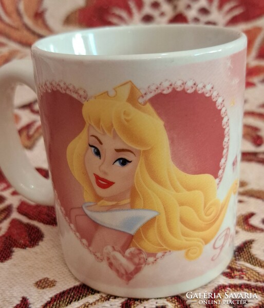 3 pcs disney princess porcelain coffee cup (l4179)