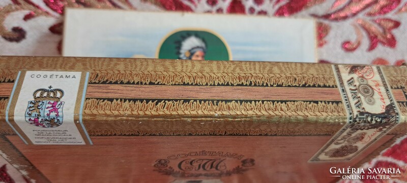Indian cigar box, old box (l4173)
