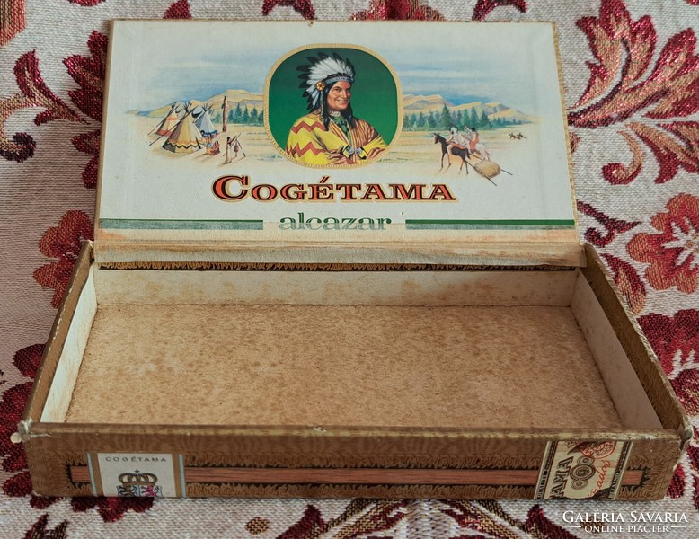 Indian cigar box, old box (l4173)