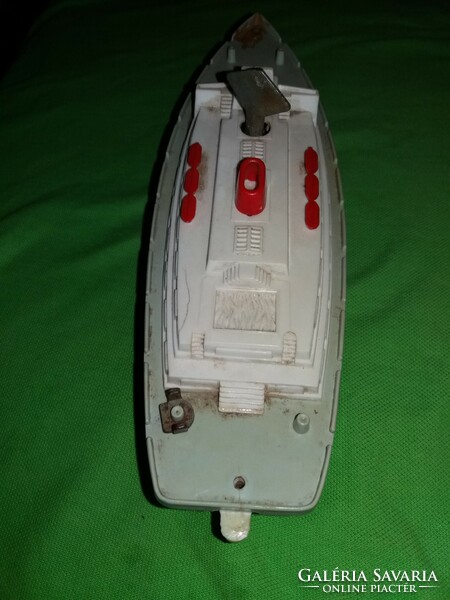 Old key clockwork prefo model toy ship 30 cm toy according to pictures