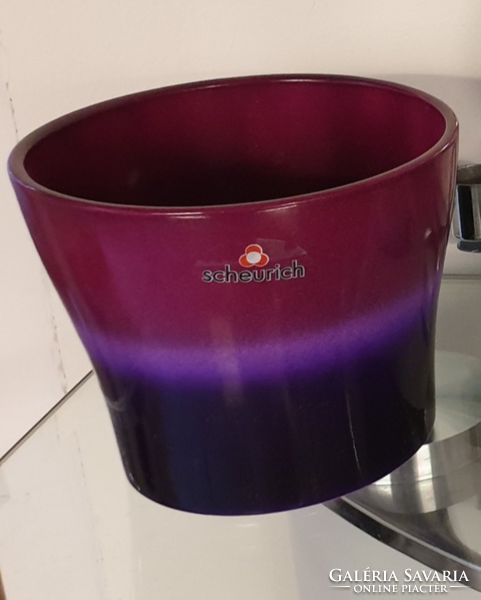 Gradient purple pot, German ceramic