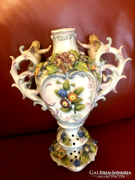 Antique German vase, urn vase