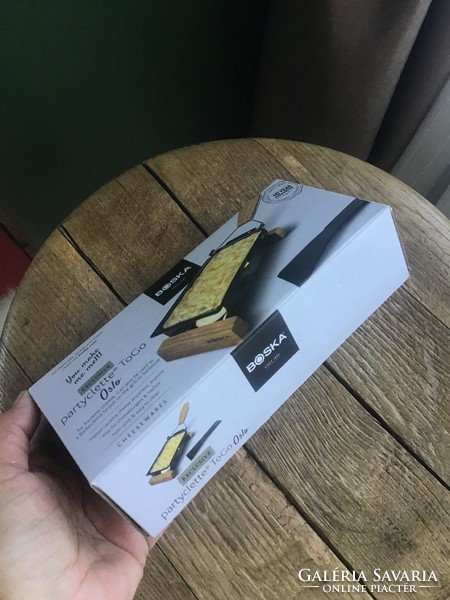 Dutch Boska brand party cheese raclette, with candles, in a new box