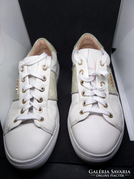 Yep! Sports shoes daphne 4140005967 white (original) leather women's size 36 bth: 23 cm luxury sports shoes