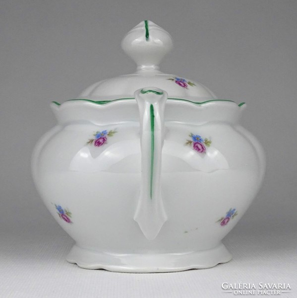 1P115 Régi nagyméretű Meisseni porcelán bonbonier