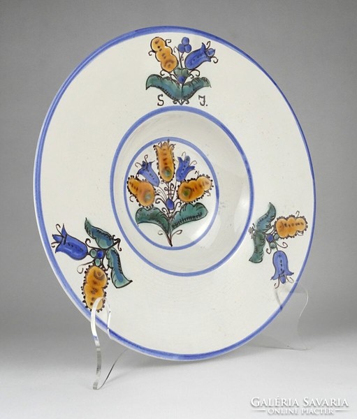 Marked 1P067 large Posthaban ceramic wall plate 29.5 Cm s.J.