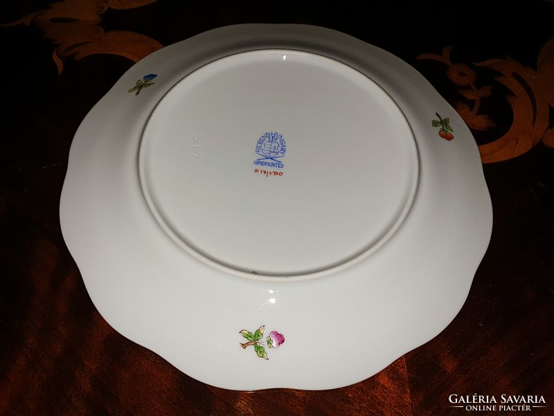 Herend Victoria cake plate vbo 517