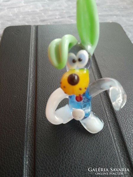 Glass bunny 10cm beautiful