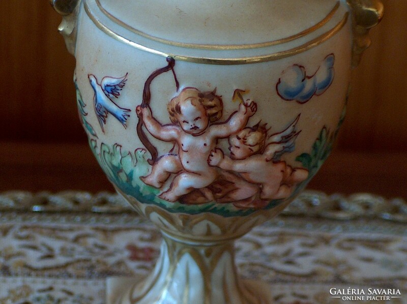 Amphora, vase, table decoration, German porcelain, absolutely flawless, wear-free