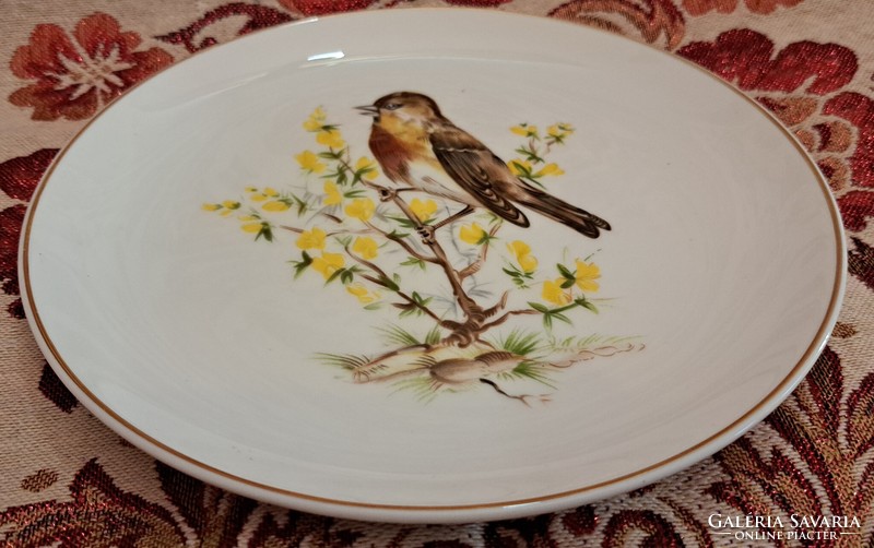 Bird porcelain plate, decorative plate 3 (l4184)