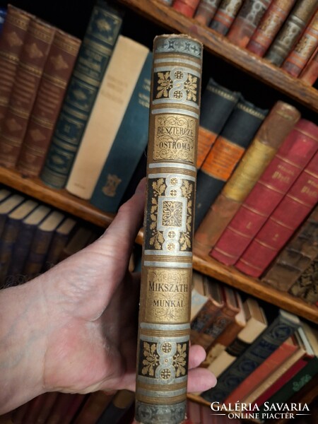 1901 első kiadás  RÉVAI TESTVÉREK BP-MIKSZÁTH KÁLMÁN MUNKÁI- BESZTERCE OSTROMA -GOTTERMAYER K.