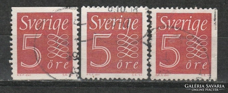 Svéd 0444  Mi 429 a A,Dl,Dr        1,60 Euró