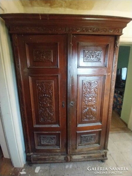 Old German wardrobe