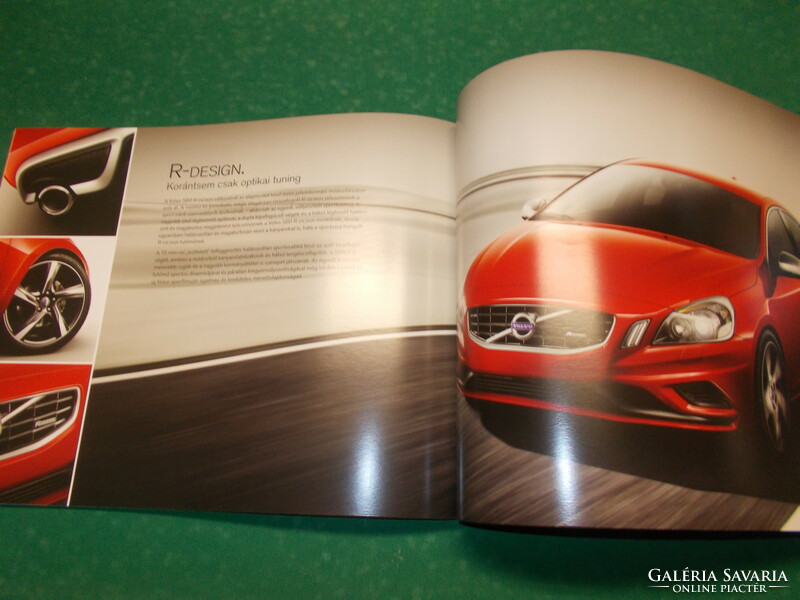 Volvo s60 car catalog, car brochure