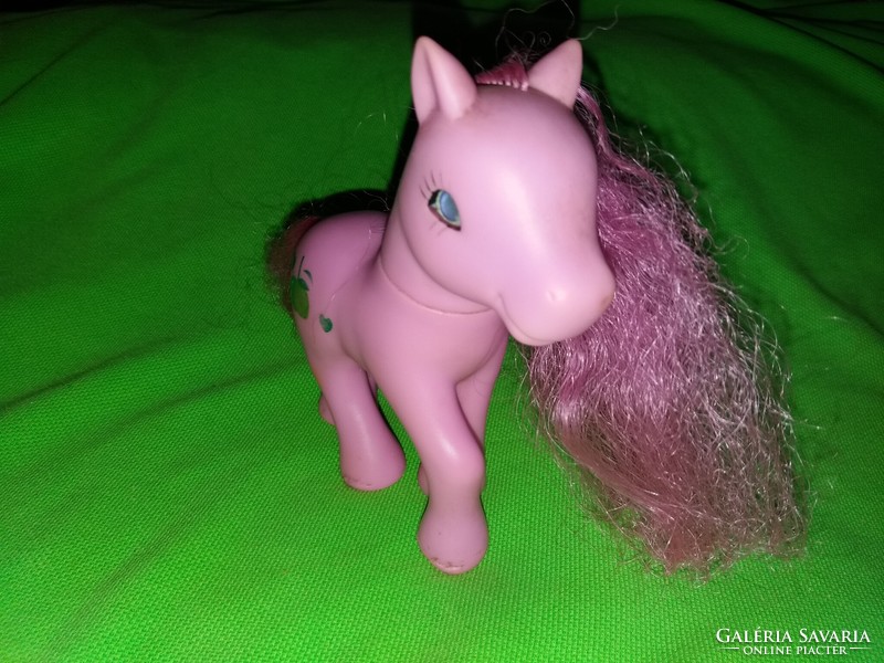 Gyönyörű minőségi SIMBA Dús pink és lila sörényes My Little Pony lovacska 12 cm a képek szerint 8.