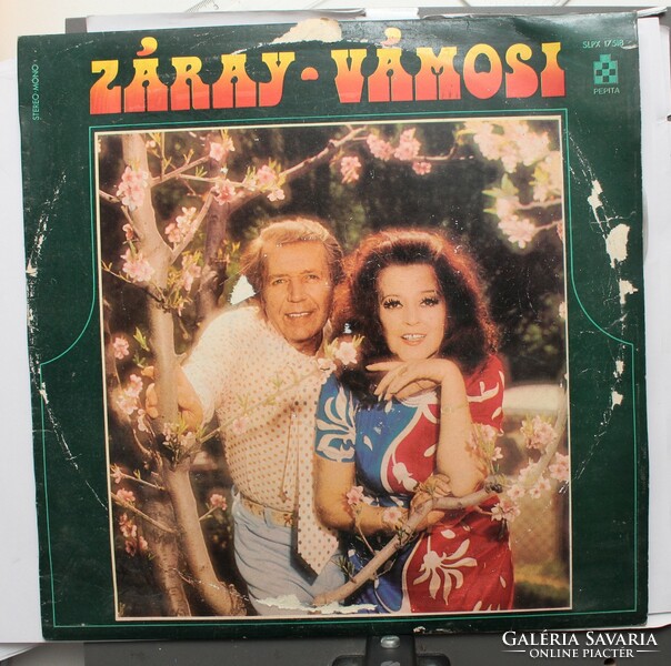 Záray és Vámosi Járom az utam 1977 - bakelit lemez LP