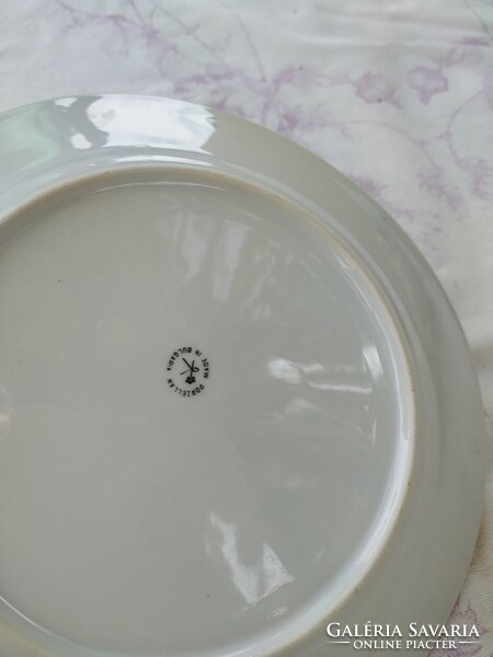 Virágos porcelán lapos tányér 4 db eladó!