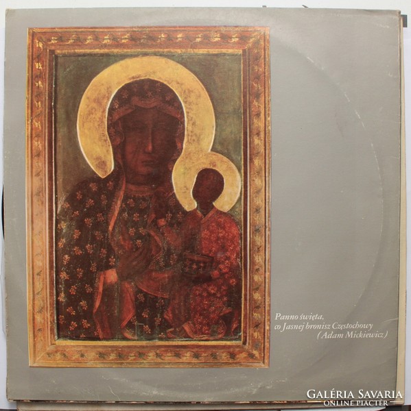 Karácsonyi dalok 2 db: Gregorián, Lengyel ortodox - bakelit lemez LP
