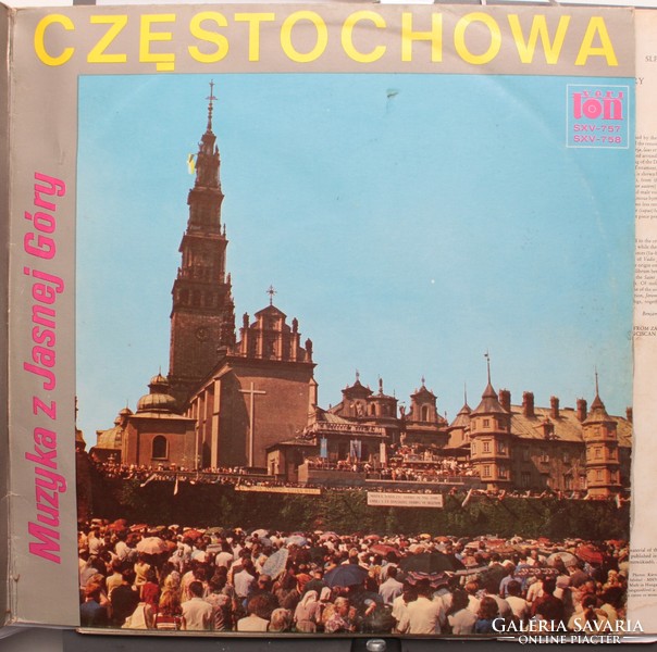 Christmas carols 2 pcs: Gregorian, Polish Orthodox - vinyl record lp