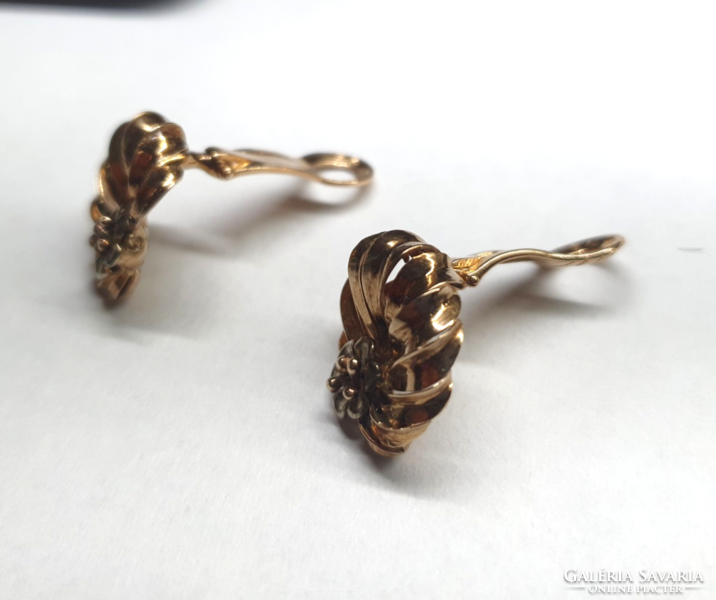 Antique clip-on earrings