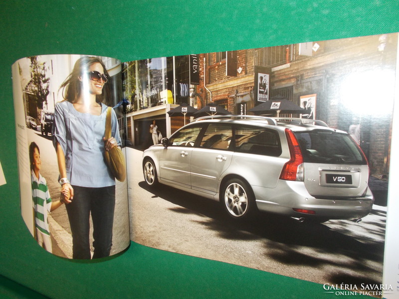 Volvo v50 car catalog, car brochure, English