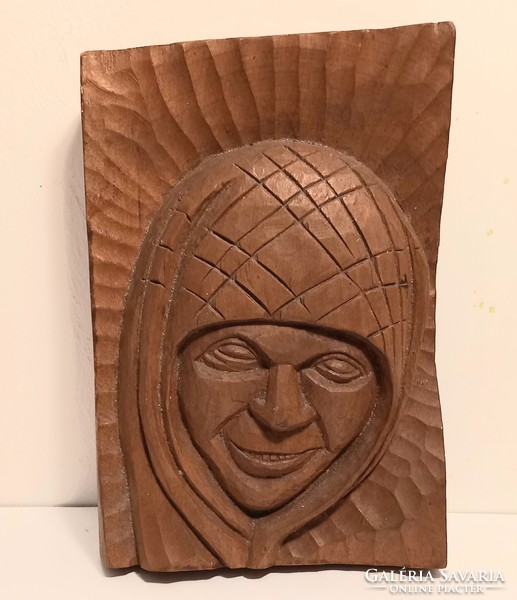 Wood carving carved image negotiable folk design