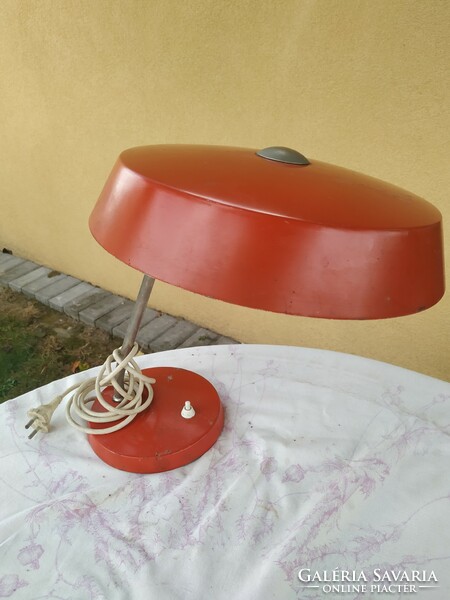 Bauhaus/industrial loft design 'stasi' lamp/ 1960s louis kalff for sale! Table lamp