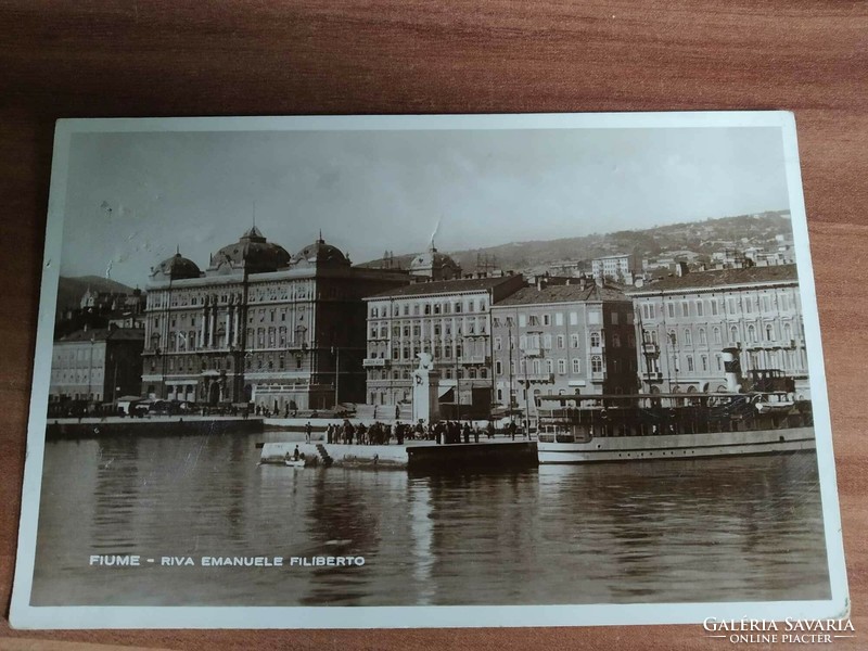 Fiume, Rijeka, Riva Emanuele Filiberto,