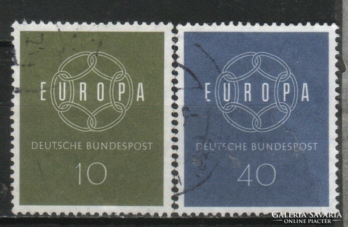 Bundes 4554  Mi 320-321        0,70   Euró