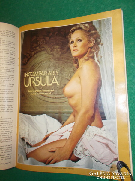 Playboy 1976, Ursula Andress, jfk