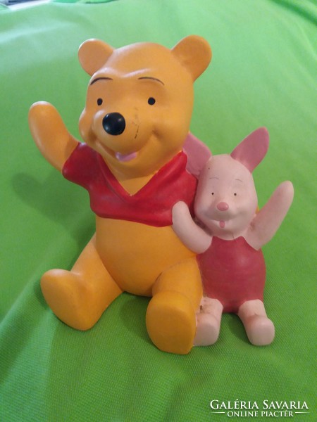 Beautiful quality disney ceramic bushing teddy bear and piglet 16 cm according to the pictures