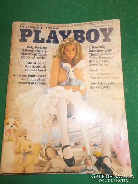 Playboy 1976, Ursula Andress, jfk