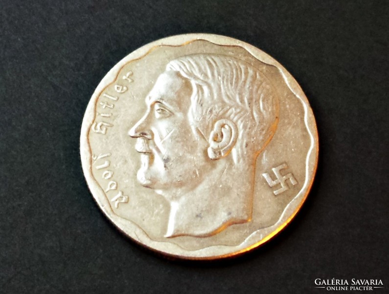 German Nazi ss imperial commemorative medal with Hitler's portrait #2