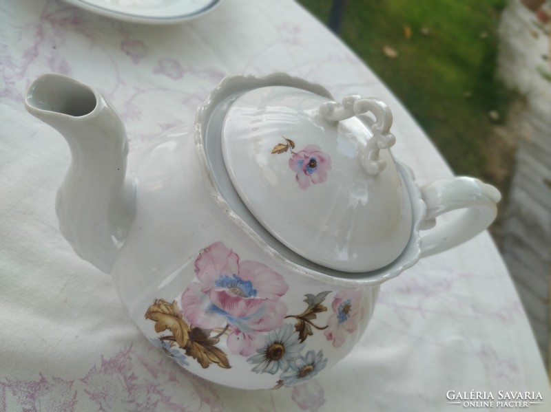 Zsolnay porcelain glued teapot for sale!