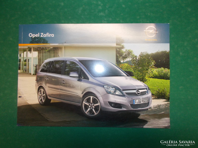 Opel Zafira prospektus,autó katalógus