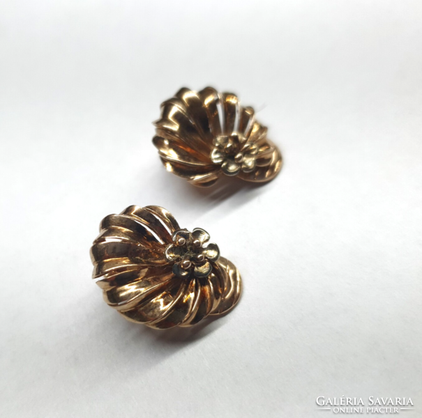 Antique clip-on earrings