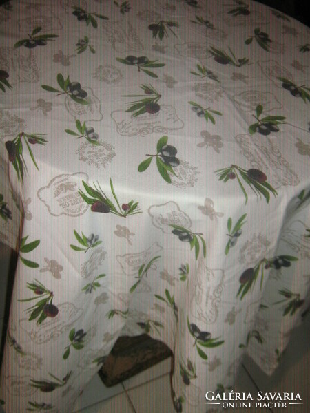 Beautiful olive provence tablecloth