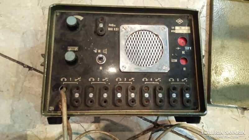 Tmg-1 Morse code practice device from the 70s, for collectors.