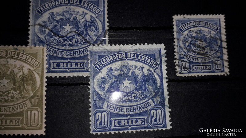 Régi - KÖZÉP és DÉL - AMERIKA bélyegek 19 db gyűjtőlapon EGYBEN a képek szerint