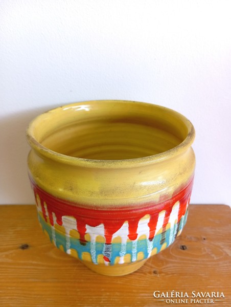 Retro Hungarian ceramic pot