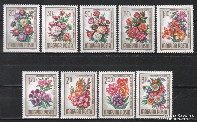 Magyar Postatiszta 4127 MBK 2163-2171    Kat. ár 350