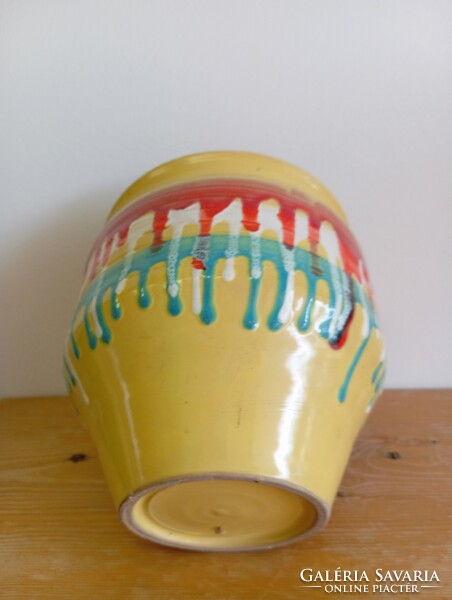 Retro Hungarian ceramic pot