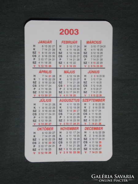 Kártyanaptár, Kiskunhalas személyszállítás, Ikarus 365 autóbusz, 2003