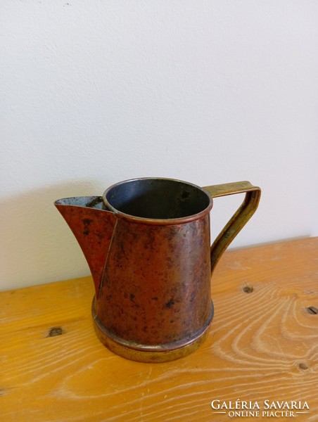 Art deco, antique copper spout