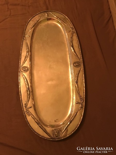 Silver tray