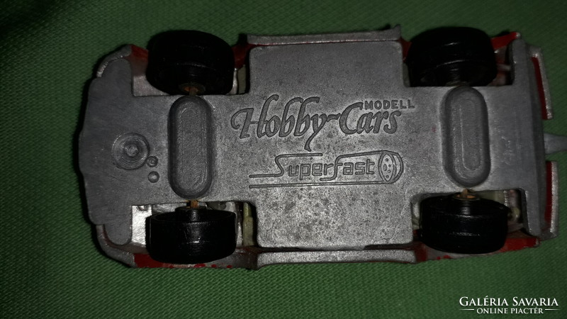 Retro magyar - MATCHBOX szerű koppincs - HOBBY CARS SUPERFAST BMW fém kisautó 1:60 a képek szerint