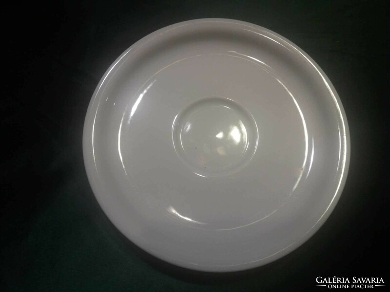 White Zsolnay porcelain small plates, 7 pcs